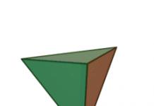 Правильный тетраэдр У тетраэдра все стороны равны или нет